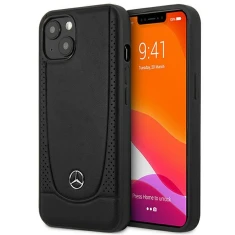 Чохол Mercedes для iPhone 15 Plus Leather Urban Black (MEHCP15MARMBK)