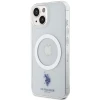 Чохол U.S. Polo Assn. Collection для iPhone 15 Transparent with MagSafe (USHMP15SUCIT)