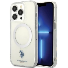 Чехол U.S. Polo Assn. Collection для iPhone 15 Pro Max Transparent with MagSafe (USHMP15XUCIT)