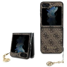 Чохол Guess 4G Charms Collection для Samsung Galaxy Flip5 (F731) Brown (GUHCZF5GF4GBR)