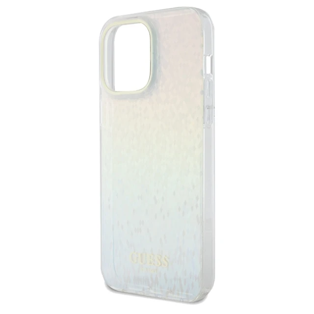 Чохол Guess IML Faceted Mirror Disco Iridescent для iPhone 13 Pro Max Multicolour (GUHCP13XHDECMI)
