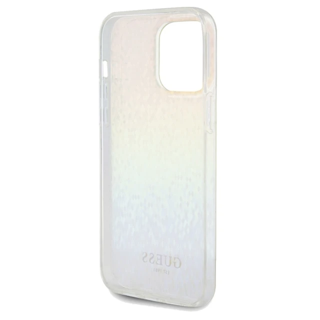 Чохол Guess IML Faceted Mirror Disco Iridescent для iPhone 13 Pro Max Multicolour (GUHCP13XHDECMI)