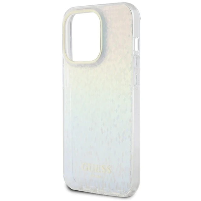Чохол Guess IML Faceted Mirror Disco Iridescent для iPhone 14 Pro Multicolour (GUHCP14LHDECMI)