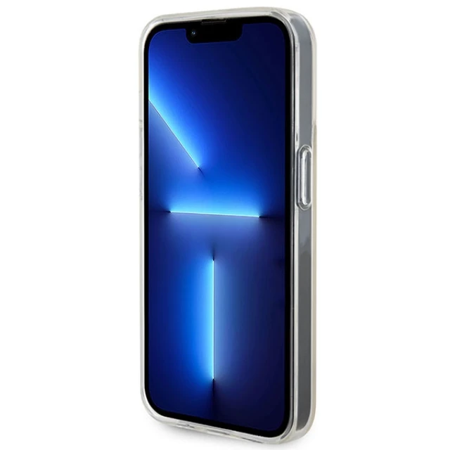 Чохол Guess IML Faceted Mirror Disco Iridescent для iPhone 15 Pro Max Pink (GUHCP15XHDECMP)
