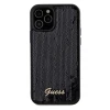 Чохол Guess Sequin Script Metal для iPhone 12 | 12 Pro Black (GUHCP12MPSFDGSK)