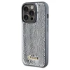 Чехол Guess Sequin Script Metal для iPhone 14 Pro Silver (GUHCP14LPSFDGSS)