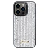 Чехол Guess Sequin Script Metal для iPhone 14 Pro Silver (GUHCP14LPSFDGSS)