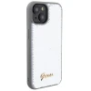 Чохол Guess Sequin Script Metal для iPhone 15 Silver (GUHCP15SPSFDGSS)