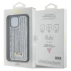 Чохол Guess Sequin Script Metal для iPhone 15 Silver (GUHCP15SPSFDGSS)