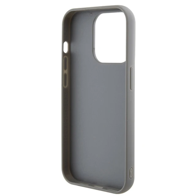 Чехол Guess Sequin Script Metal для iPhone 15 Pro Max Silver (GUHCP15XPSFDGSS)