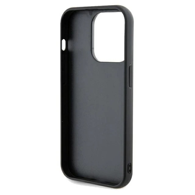 Чехол Guess Disco Metal Script для iPhone 13 Pro Black (GUHCP13LPMSDGSK)