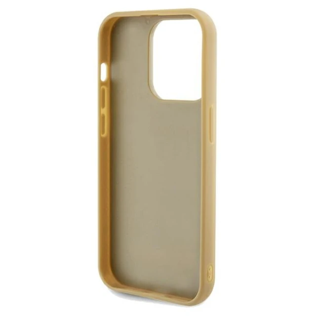 Чохол Guess Disco Metal Script для iPhone 14 Pro Max Gold (GUHCP14XPMSDGSD)