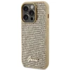 Чохол Guess Disco Metal Script для iPhone 15 Pro Gold (GUHCP15LPMSDGSD)
