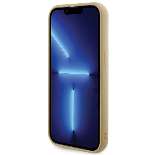 Чохол Guess Disco Metal Script для iPhone 15 Pro Gold (GUHCP15LPMSDGSD)