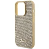 Чохол Guess Disco Metal Script для iPhone 15 Pro Gold (GUHCP15LPMSDGSD)