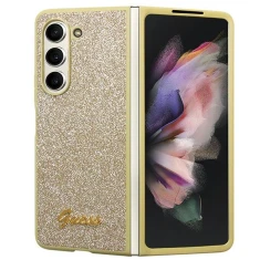 Чохол Guess Glitter Script для Samsung Galaxy Fold5 (F946) Gold (GUHCZFD5HGGSHD)