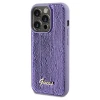 Чехол Guess Sequin Script Metal для iPhone 13 Pro Purple (GUHCP13LPSFDGSU)
