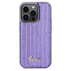 Чохол Guess Sequin Script Metal для iPhone 13 Pro Max Purple (GUHCP13XPSFDGSU)