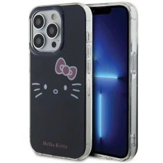 Чохол Hello Kitty Hardcase IML Kitty Face для iPhone 14 Pro Black (Hel000023-0)