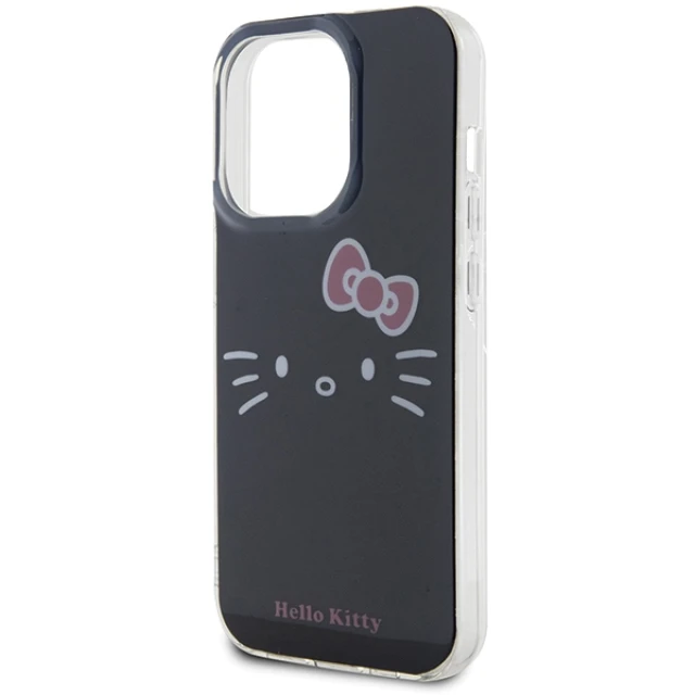 Чохол Hello Kitty IML Kitty Face для iPhone 14 Pro Max Black (HKHCP14XHKHLK)