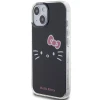 Чохол Hello Kitty Kitty Face для iPhone 15 | 14 | 13 Black (HKHCP15SHKHLK)