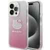 Чехол Hello Kitty IML Gradient Electrop для iPhone 14 Pro Pink (Hel000014-0)
