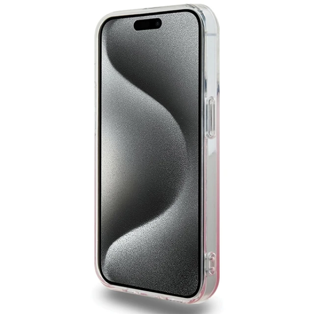 Чохол Hello Kitty IML Gradient Electrop Kitty Head для iPhone 14 Pro Max Pink (HKHCP14XHDGKEP)