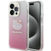 Чохол Hello Kitty Hardcase IML Gradient Electrop для iPhone 15 Pro Max Pink (HKHCP15XHDGKEP)