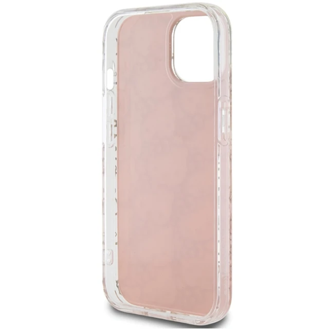 Чехол Hello Kitty Hardcase IML Gradient Electrop для iPhone 15 Pink (HKHCP15SHCHPEP)