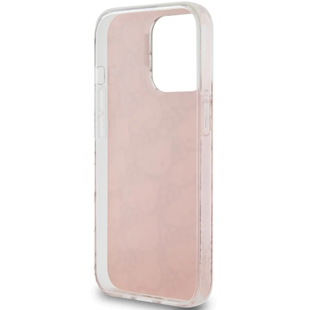 Чохол Hello Kitty Gradient Electrop Crowded Kitty Head для iPhone 15 Pro Pink (HKHCP15LHCHPEP)