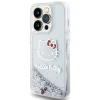 Чохол Hello Kitty Liquid Glitter Charms для iPhone 13 Pro Max Silver (HKHCP13XLIKHET)