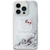 Чохол Hello Kitty Liquid Glitter Charms для iPhone 13 Pro Max Silver (HKHCP13XLIKHET)