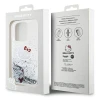Чохол Hello Kitty Liquid Glitter Charms Kitty Head для iPhone 14 Pro Max Silver (HKHCP14XLIKHET)