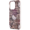 Чохол Hello Kitty IML Tags Graffiti для iPhone 13 Pro / 13 Pink (HKHCP13LHDGPTP)