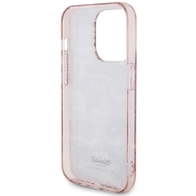 Чохол Hello Kitty IML Tags Graffiti для iPhone 13 Pro / 13 Pink (HKHCP13LHDGPTP)