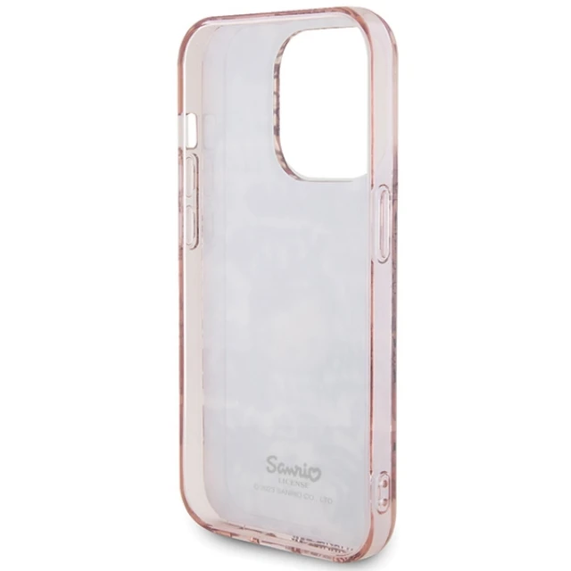 Чохол Hello Kitty IML Tags Graffiti для iPhone 15 Pro Pink (HKHCP15LHDGPTP)