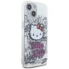 Чохол Hello Kitty IML Kitty On Bricks Graffiti для iPhone 15 / 14 / 13 White (HKHCP15SHDGPHT)
