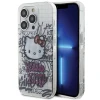 Чохол Hello Kitty Kitty On Bricks Graffiti для iPhone 15 Pro Max White (HKHCP15XHDGPHT)