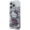 Чохол Hello Kitty Kitty On Bricks Graffiti для iPhone 15 Pro Max White (HKHCP15XHDGPHT)