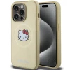 Чохол Hello Kitty Leather Kitty Head для iPhone 14 Pro Gold with MagSafe (Hel000044-0)