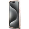 Чохол Hello Kitty Ring Stand Glitter Electrop Logo для iPhone 15 Pro Pink with MagSafe (KLHMP15LHMRSKHH)