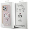 Чохол Hello Kitty Ring Stand Glitter Electrop Logo для iPhone 15 Pro Max Pink with MagSafe (Hel000117-0)