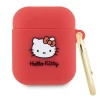 Чохол для навушників Hello Kitty Silicone 3D Kitty Head для AirPods 2 | 1 Fuchsia (Hel000069-0)