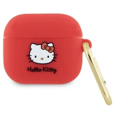 Чохол для навушників Hello Kitty Silicone 3D Kitty Head для AirPods 3 Fuchsia (Hel000072-0)