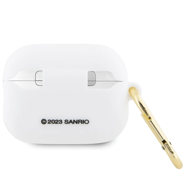 Чохол Hello Kitty Silicone 3D Kitty Head для AirPods Pro 2 (2022/2023) Білий (Hel000075-0)