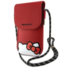 Сумка Hello Kitty Leather Hiding Kitty Cord Red (Hel000094-0)