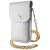 Сумка Hello Kitty Leather Metal Logo Chain Silver (Hel000091-0)