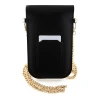 Сумка Hello Kitty Leather Metal Logo Chain Black (Hel000092-0)