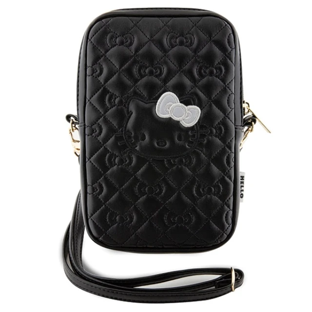 Сумка Hello Kitty Quilted Bows Strap Black (HKPBPEKHBPK)