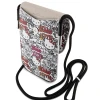 Сумка Hello Kitty Leather Tags Graffiti Cord Beige (Hel000097-0)